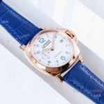 (VS) Swiss Panerai Luminor PAM756 Rose Gold White Face Watch 42mm Women